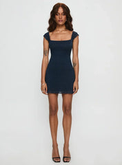Lanchester Mini Dress Navy